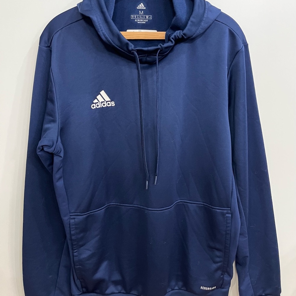 Adidas Navy Sweatshirt Hoodie